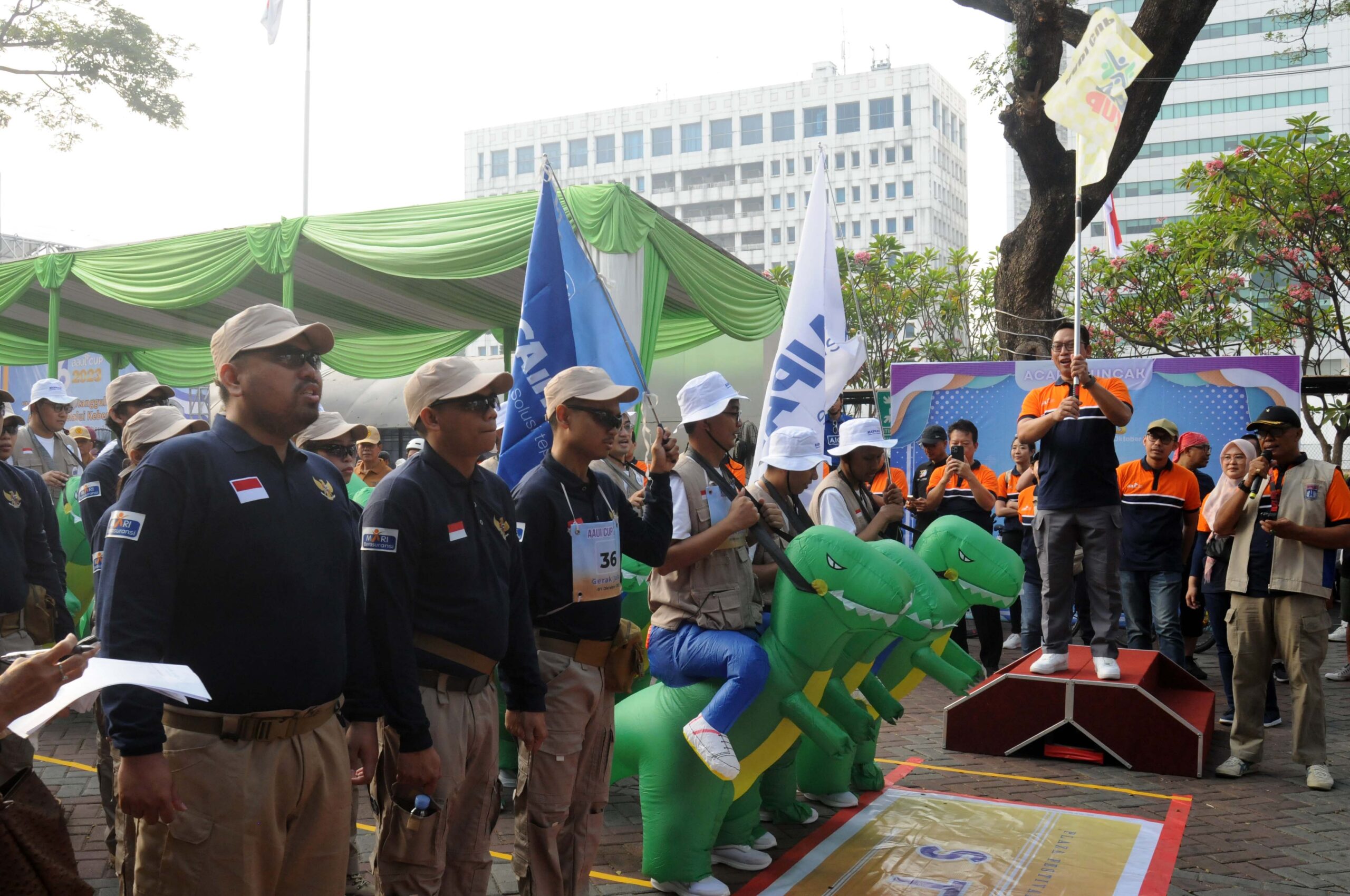 Puncak acara AAUI CUP 2023, menjadi acara penutup dari rangkaian acara AAUI Cup 2023 yang sudah berlangsung selama beberapa waktu lalu dengan berbagai kegiatan lomba. | Foto: Arief Wahyudi