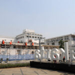 Dinas Cipta Karya, Tata Ruang dan Pertanahan (DCKTRP) Pemprof DKI Jakarta, sedang melakukan perbaikan pada gedung tua di kawasan Kota Tua, Jakarta Barat, Rabu, 28 Juli 2023. | Foto: Arief Wahyudi