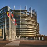 Gedung parlemen Uni Eropa di Strasbourg Perancis. | Foto: freepick