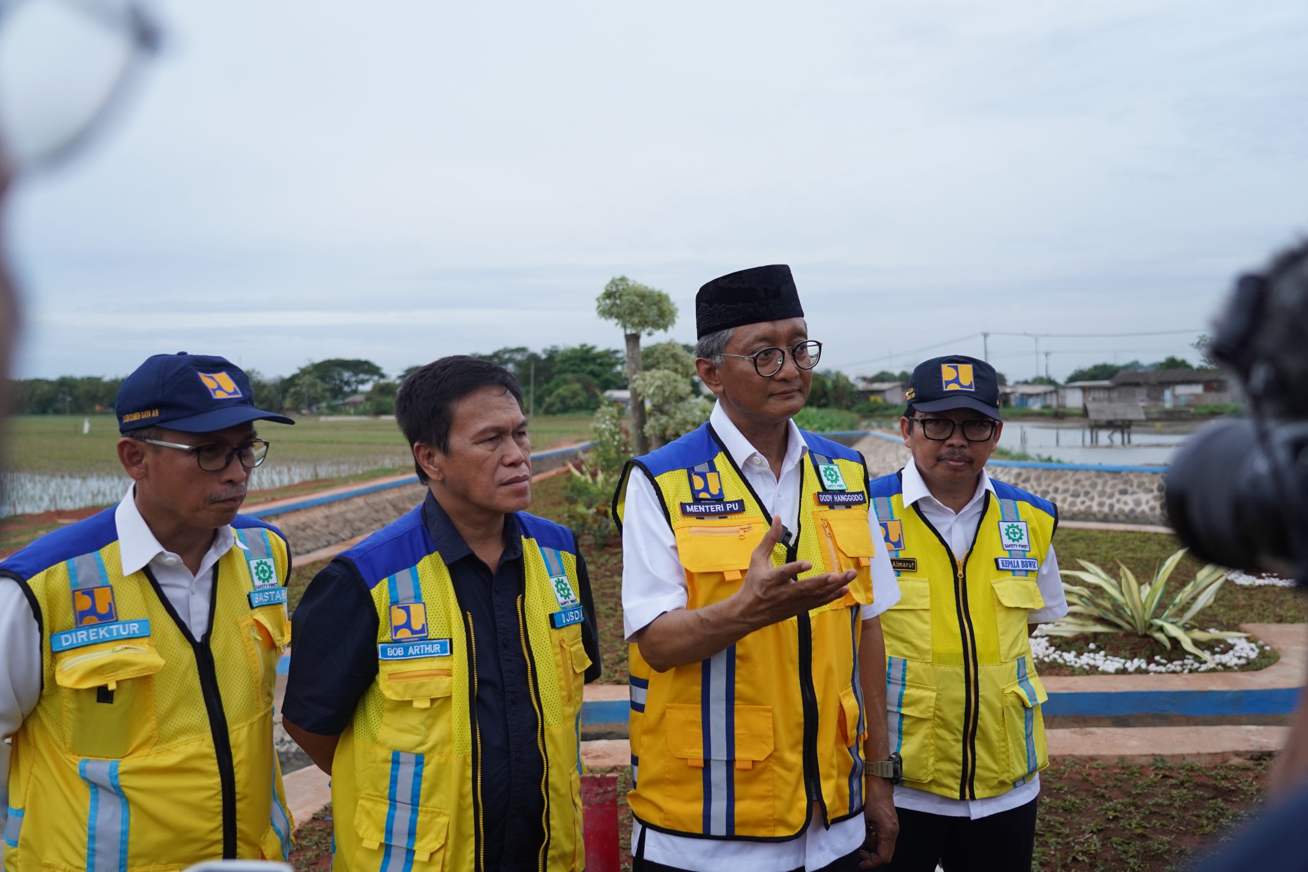 Menteri PU Harap Irigasi Bendungan Jlantah Dukung Swasembada Pangan