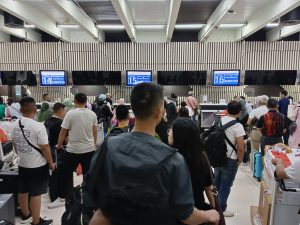 Jumlah Penumpang Pesawat Domestik Turun