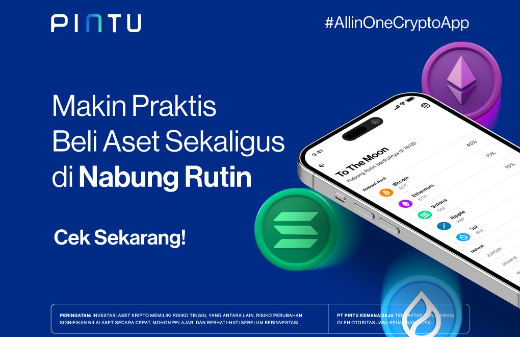PINTU Luncurkan Fitur Auto DCA Multiple Asset