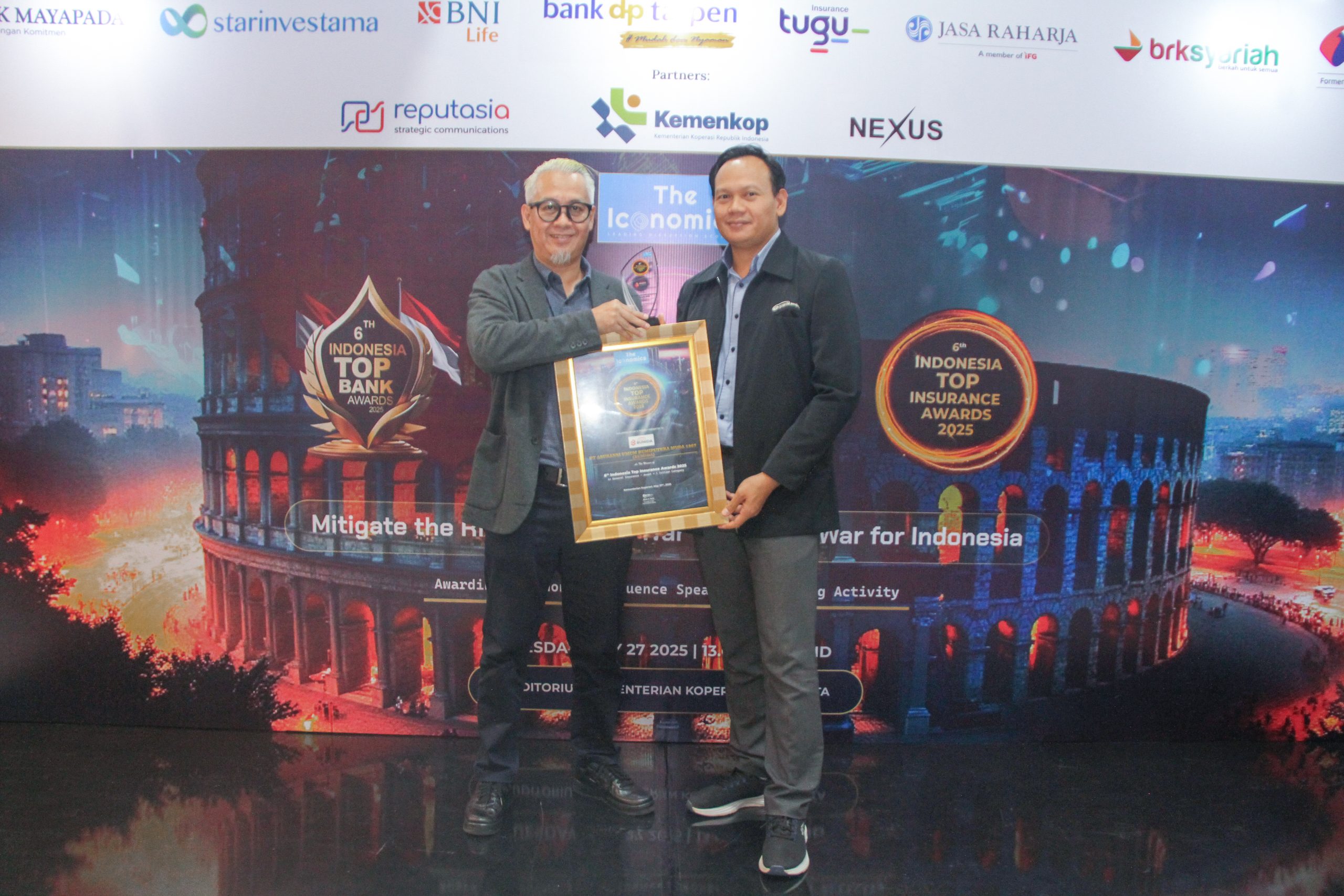 Bumida Perkuat Posisi Sebagai Perusahaan Asuransi Unggul Melalui Ajang Indonesia Top Insurance Awards 2025