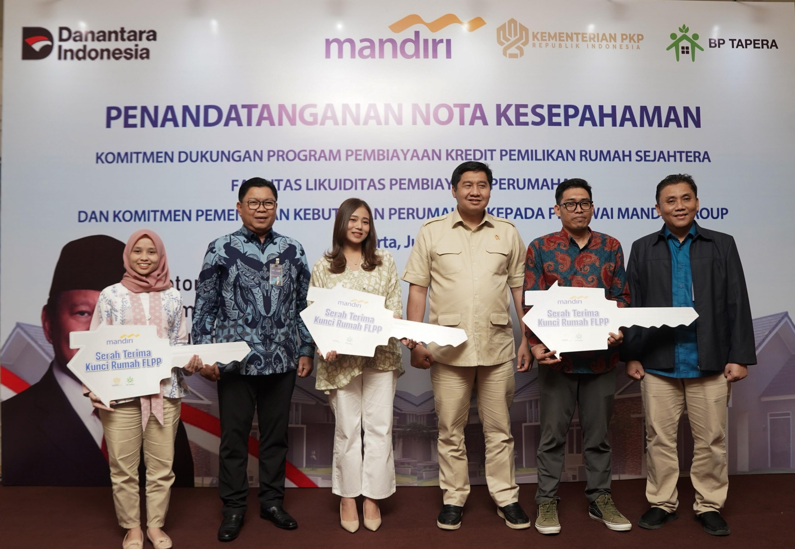 Kementerian PKP Gandeng Bank Mandiri dan BP Tapera Akselerasi Pembiayaan Hunian Bersubsidi