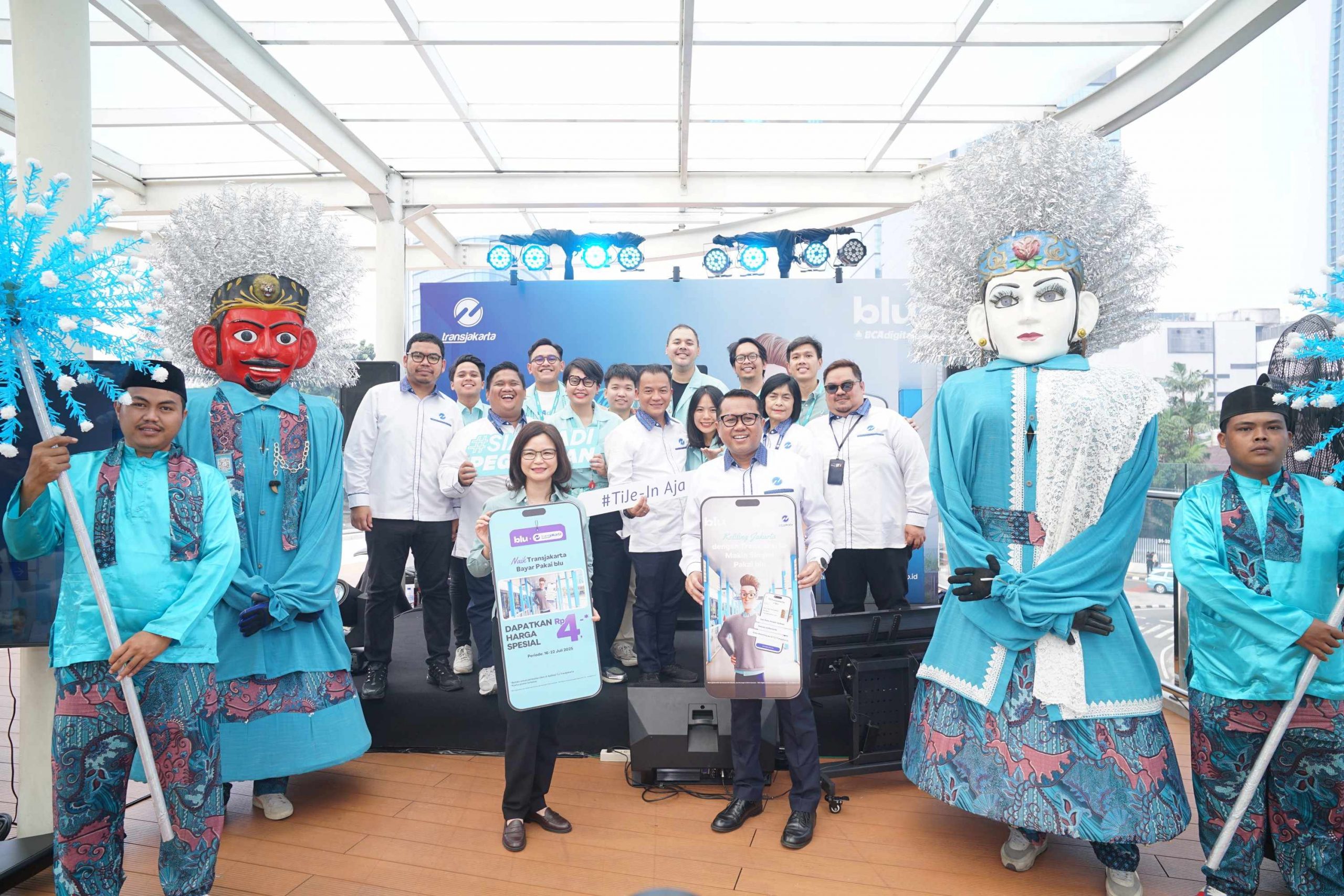 Kolaborasi blu by BCA Digital dengan Transjakarta Hadirkan Layanan Publik yang Praktis dan Aman