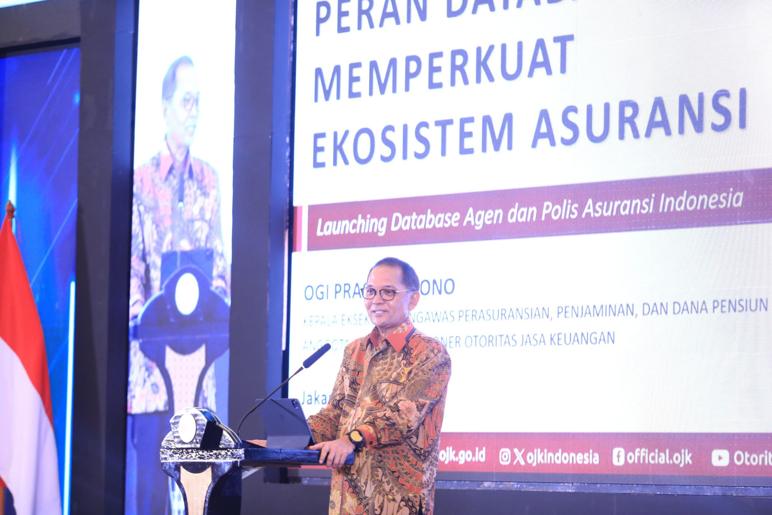 OJK Perkuat Tata Kelola dan Akses Informasi Keuangan Lewat Peluncuran Database Agen dan Polis Asuransi