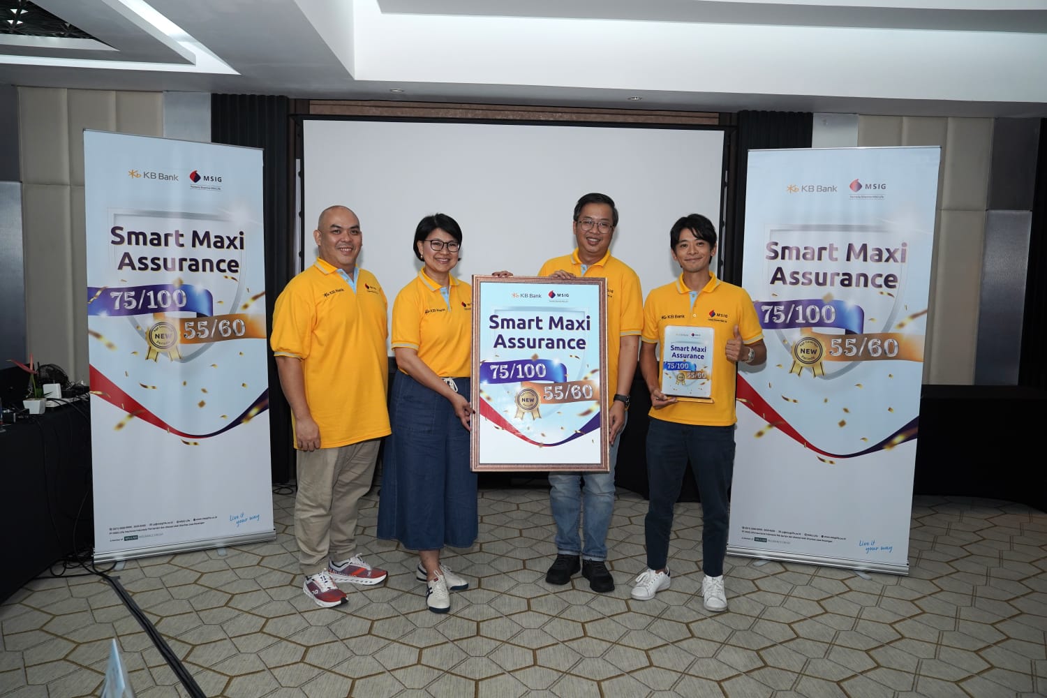 MSIG Life dan KB Bank Luncurkan Smart Maxi Assurance