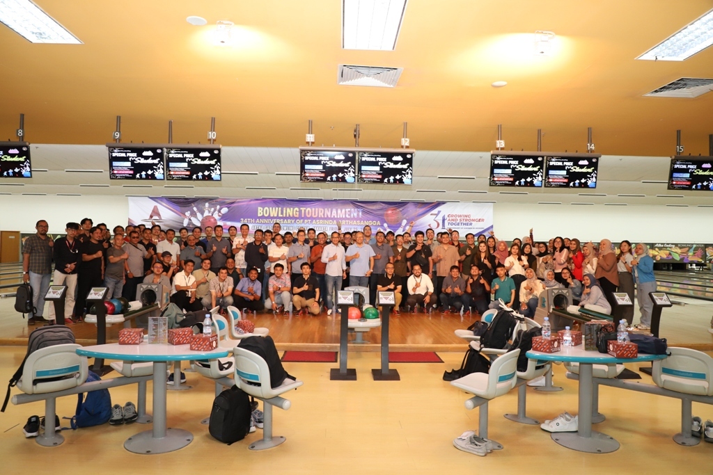 Asrinda Re-Brokers Gelar Bowling Tournament