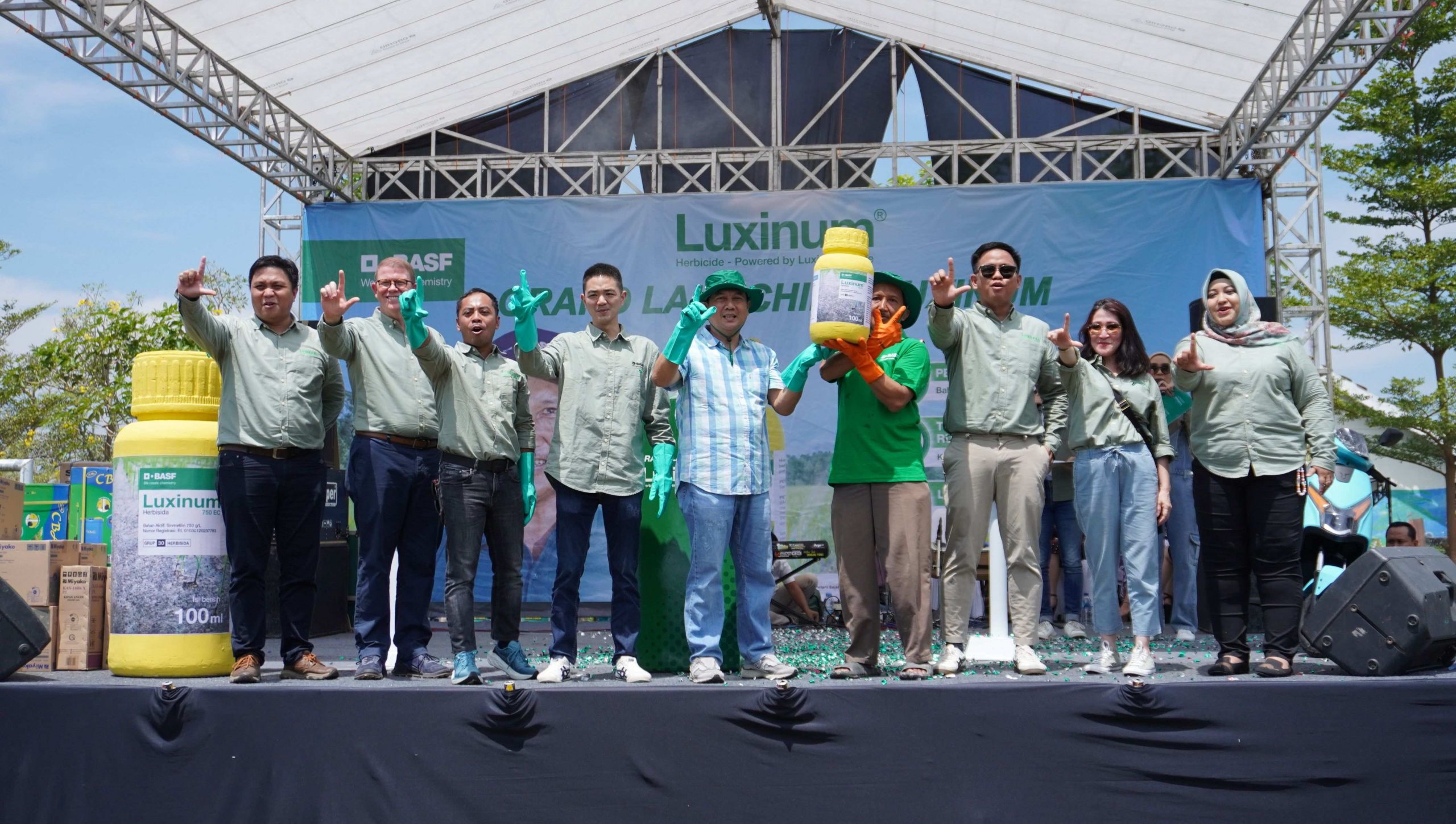 BASF Indonesia Meluncurkan Herbisida Pratumbuh Luxinum®