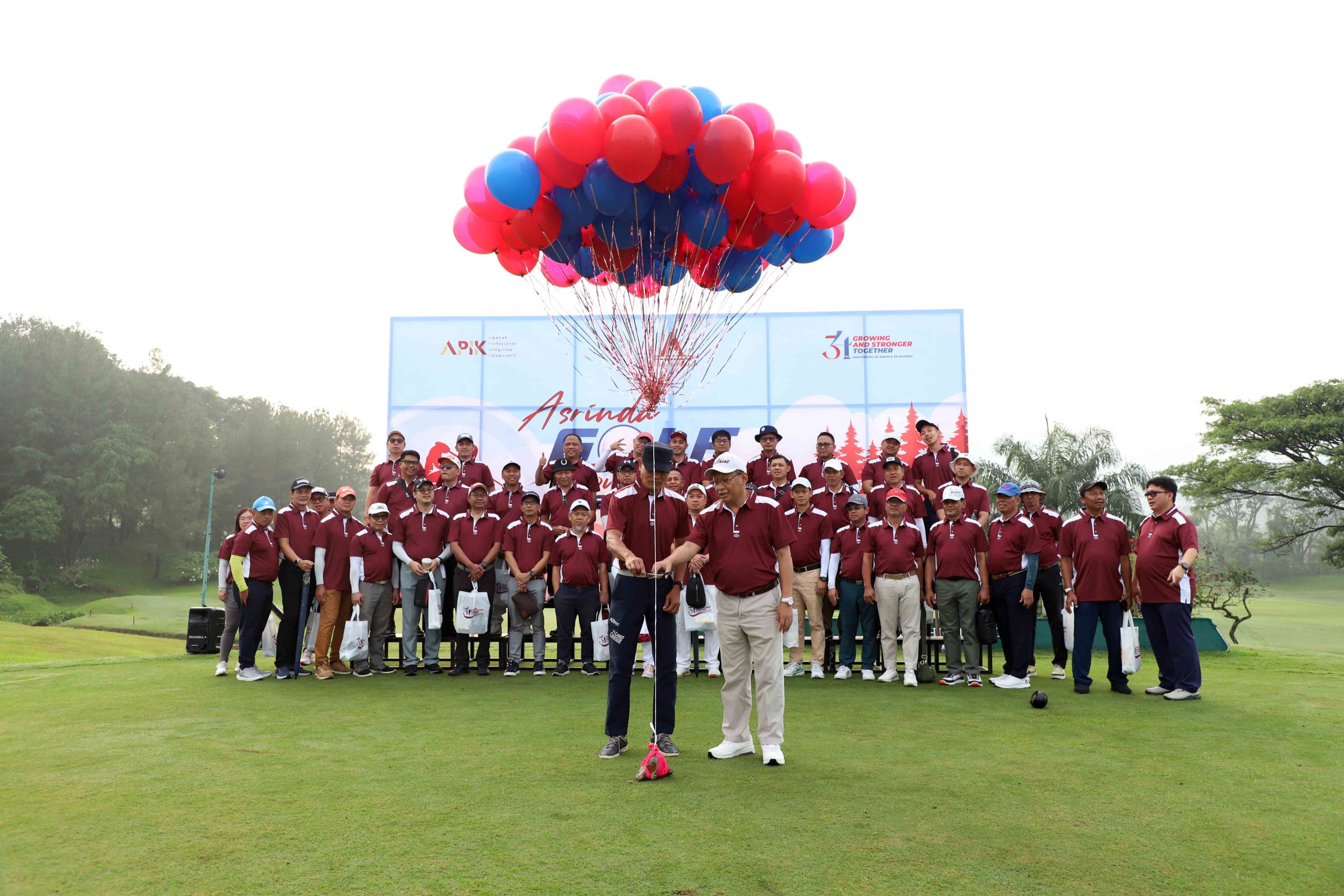 Asrinda Re-Brokers Selenggarakan Turnamen Golf 2025