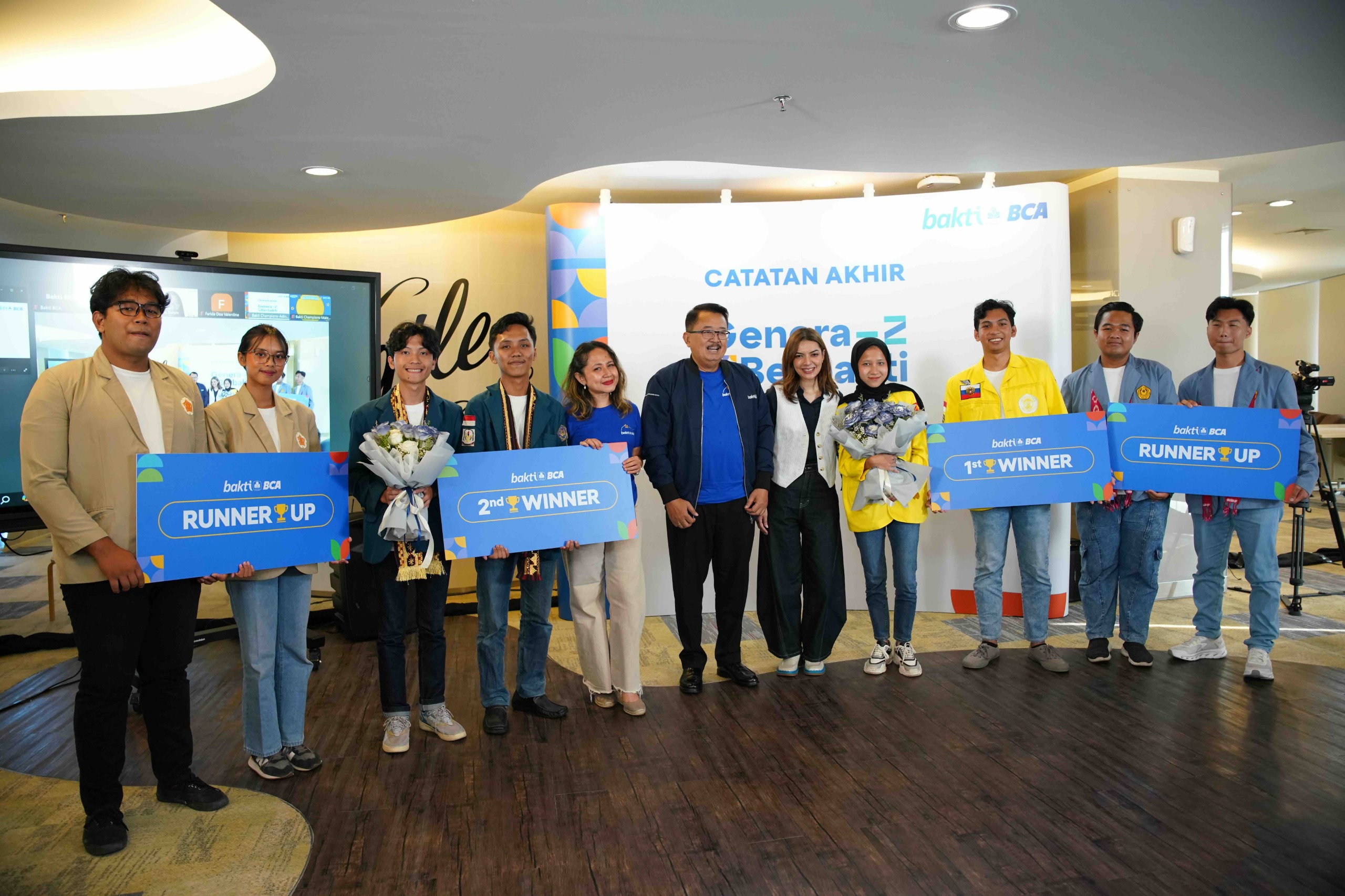 UI Jadi Tim Terbaik Program Genera-Z Berbakti BCA