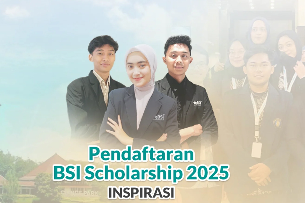 BSI Maslahat Resmi Membuka Pendaftaran BSI Scholarship Inspirasi 2025