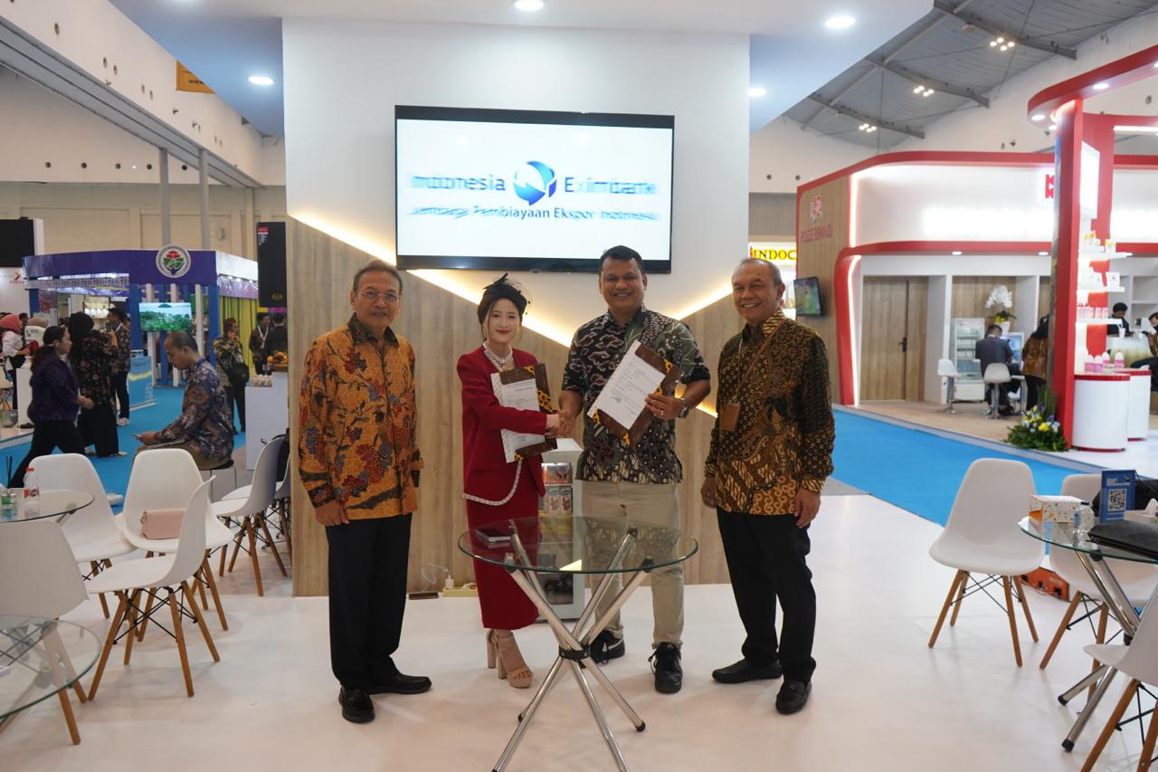 Indonesia Eximbank Hadirkan 14 Pelaku Usaha di Trade Expo Indonesia 2025 untuk Perluas Akses Pasar Global