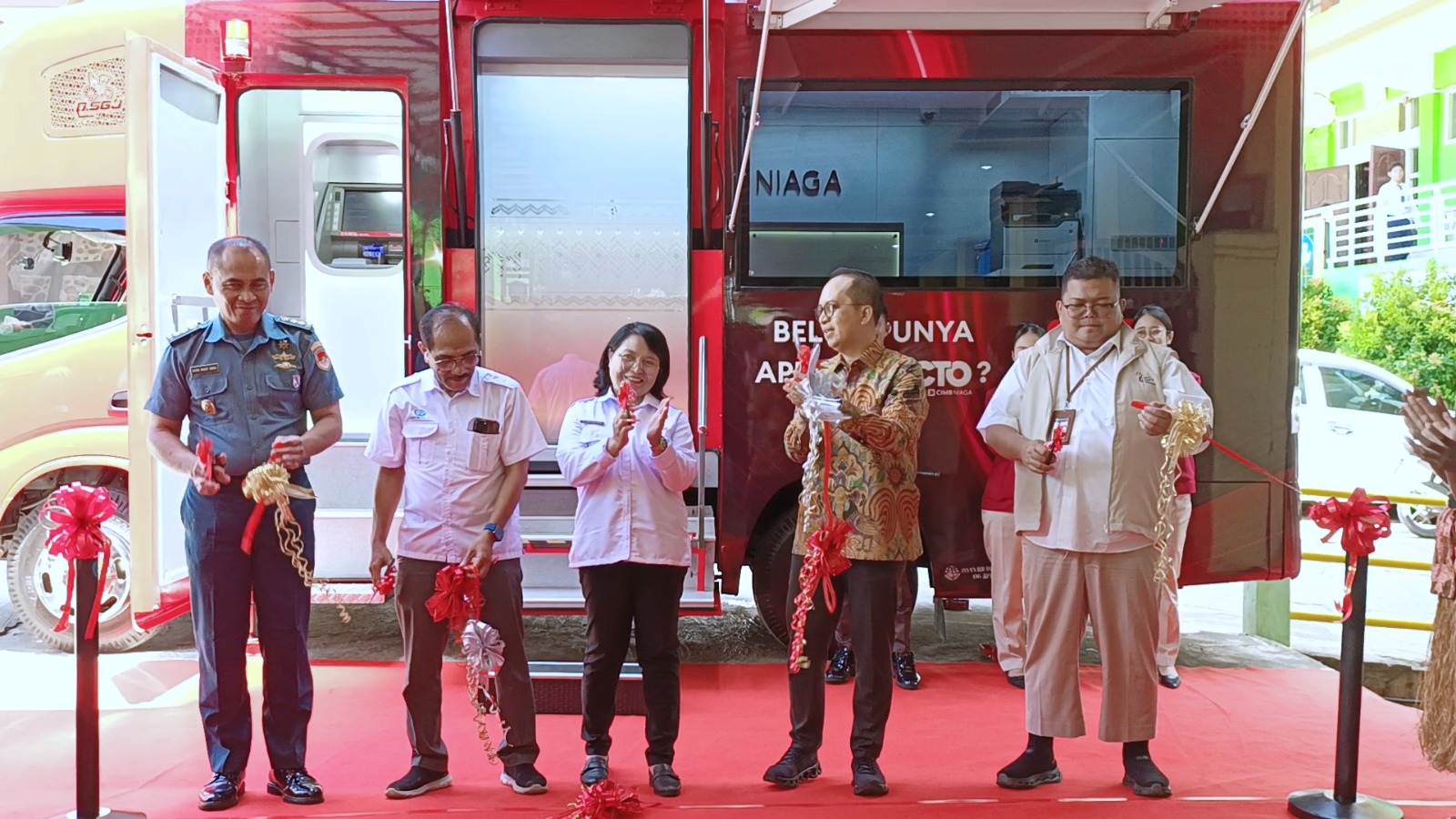 CIMB Niaga (BNGA) Luncurkan Mobil Kas di Jayapura
