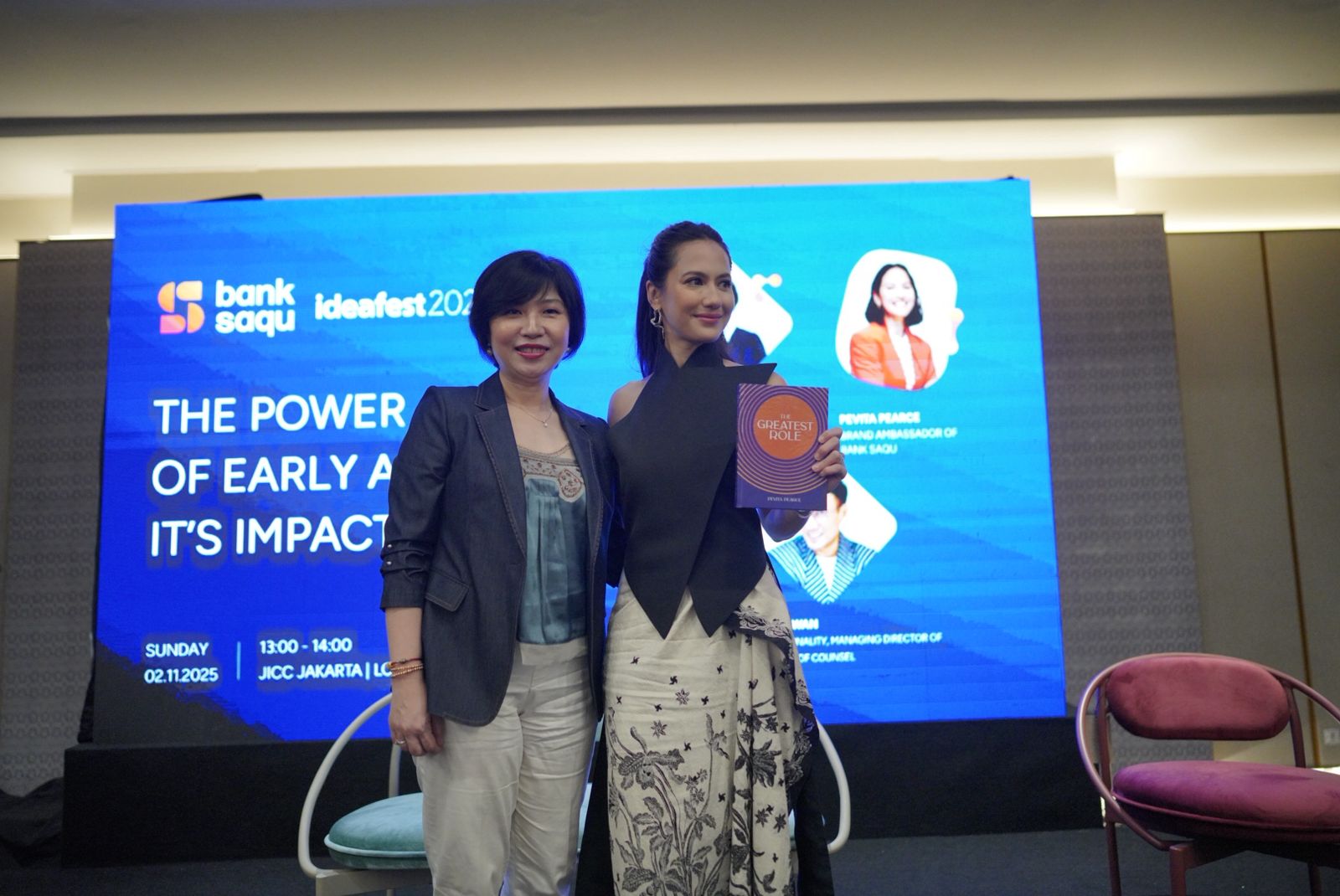 Bank Saqu dan Pevita Pearce Ajak Generasi Muda Nyalakan Semangat The Power of Early
