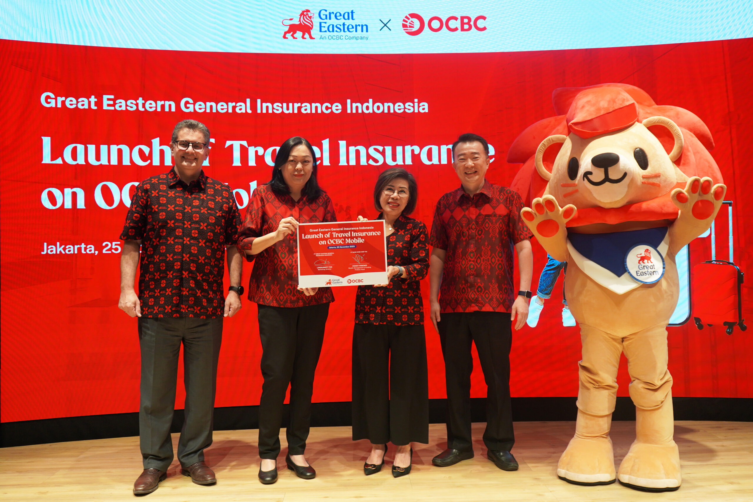 GEGI dan OCBC Berkolaborasi Luncurkan Asuransi Perjalanan di Aplikasi OCBC Mobile