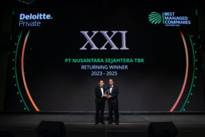 Cinema XXI Raih Indonesia’s Best Managed Companies dari Deloitte