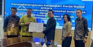 Asuransi Cakrawala Proteksi Indonesia dan Bank Kalbar Kerja Sama Pelindungan Aset Nasabah