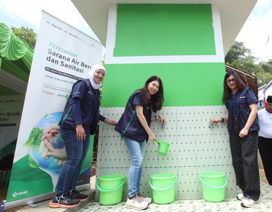Manulife Indonesia Luncurkan Program Holistik “Adopt Village” di Bogor