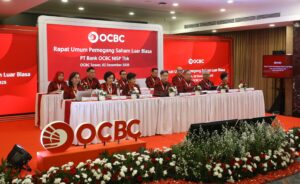 Gelar RUPSLB, OCBC Resmi Jadi Perusahaan Induk Konglomerasi Keuangan dan Angkat Komisaris Baru