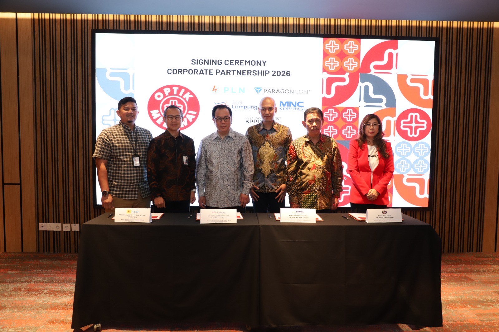 Perluas Bisnis Korporasi, Optik Melawai Gandeng 5 Mitra Bisnis Baru di Awal 2026