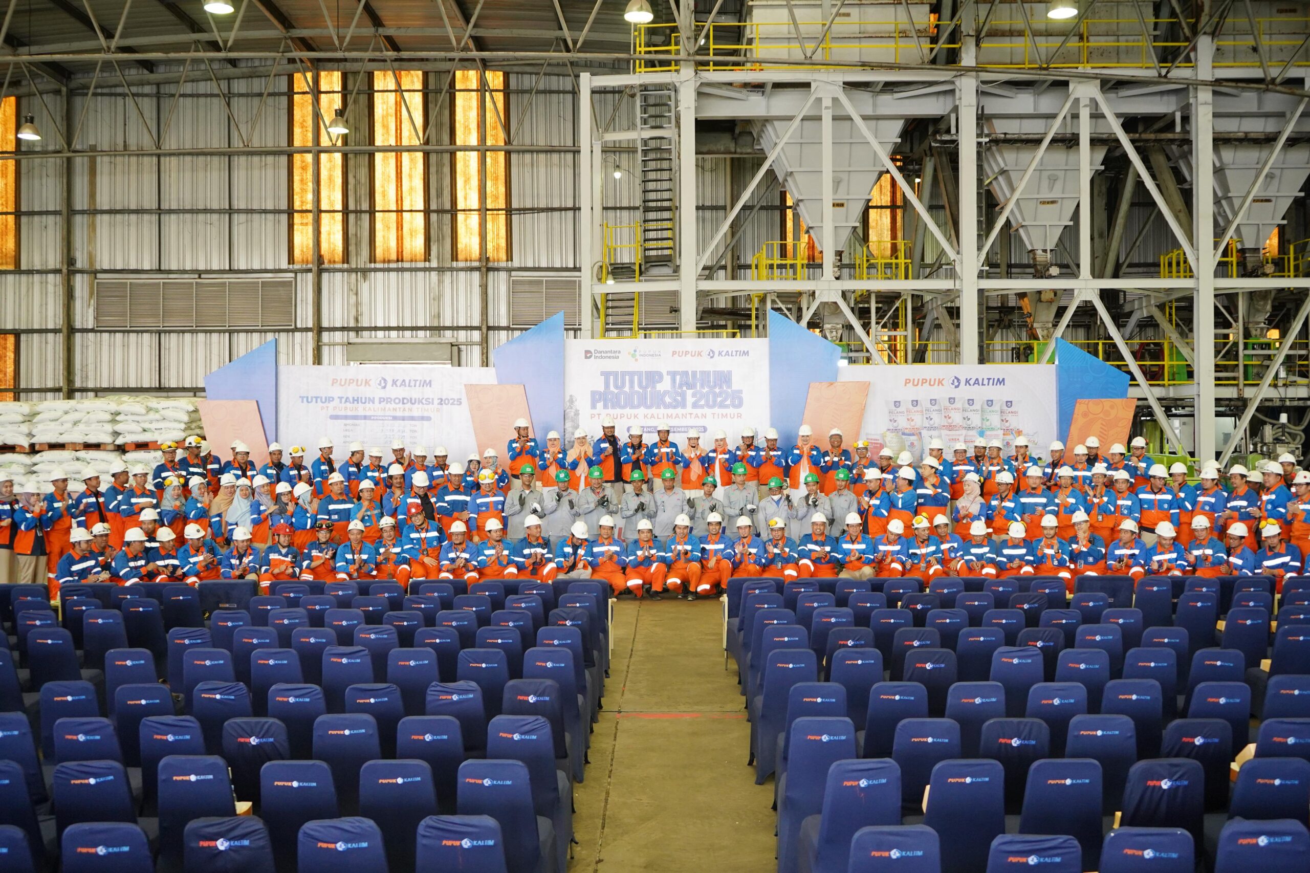 Gelar Acara Tutup Tahun Produksi 2025, Pupuk Kaltim Catatkan Kinerja Lampaui Target