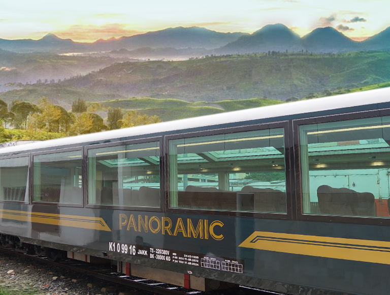 Kereta Panoramic Jadi Favorit Wisata Nataru
