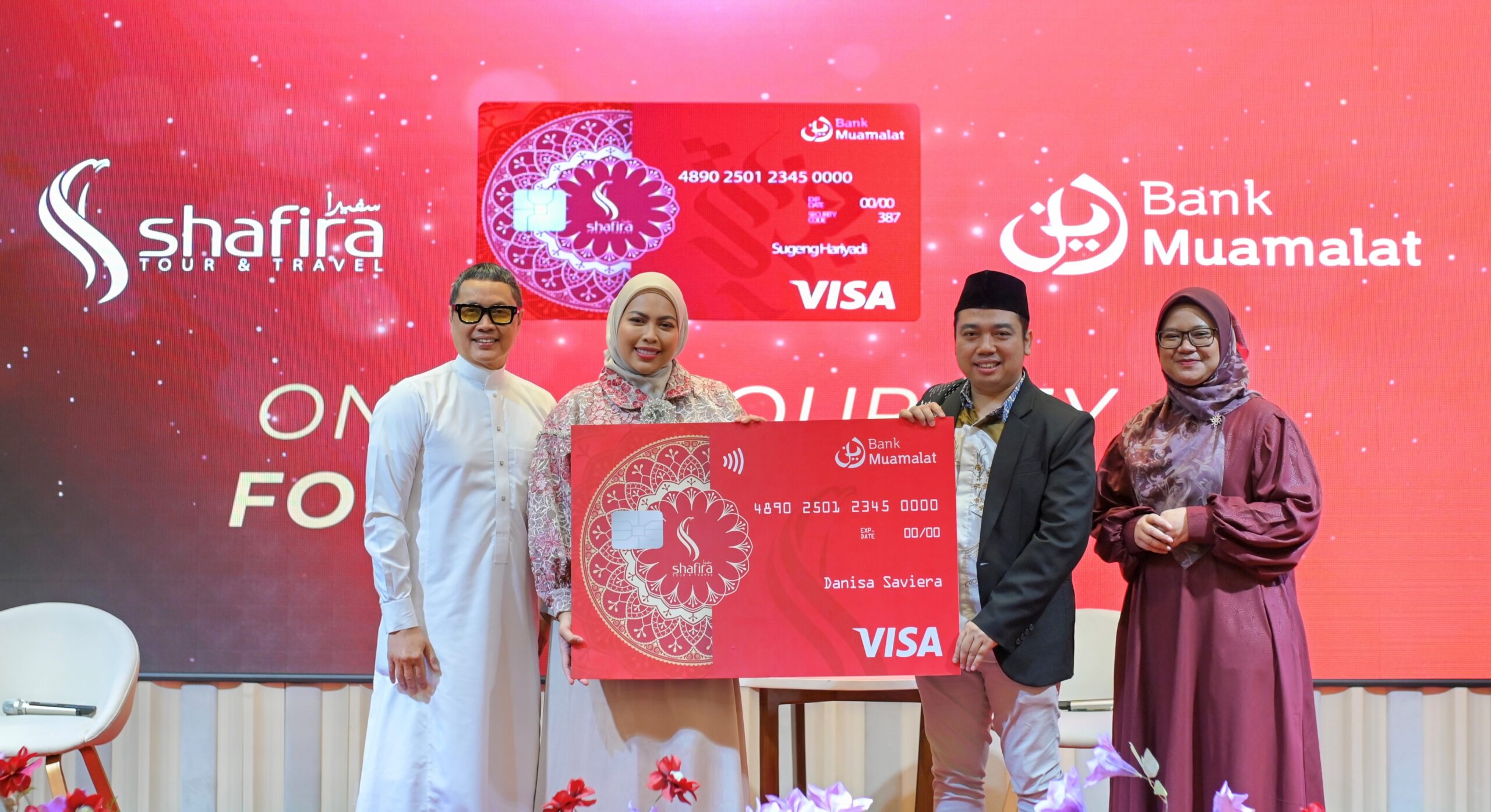 Bank Muamalat dan Shafira Luncurkan Shafira Privilege Card untuk Perkuat Ekosistem Haji Khusus
