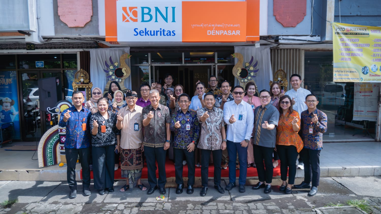 BNI Sekuritas Resmikan Wajah Baru Cabang Denpasar, Siap Jadi Hub Investor Bali