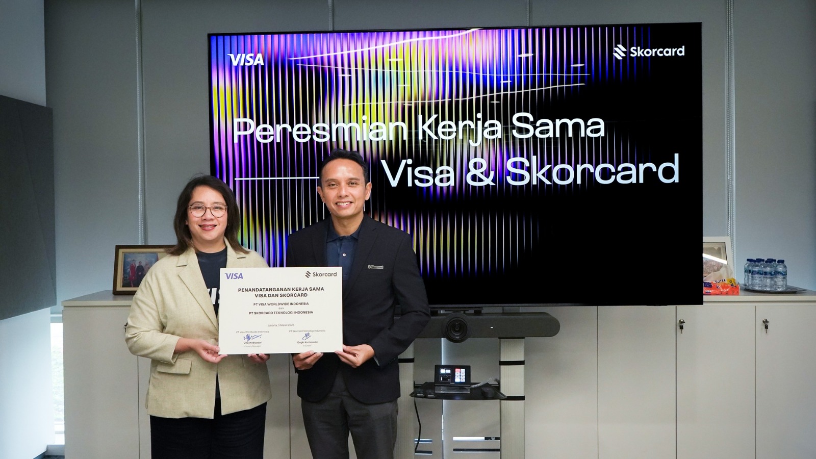 Visa Gandeng Skorcard Perluas Akses Kartu Kredit Digital di Indonesia