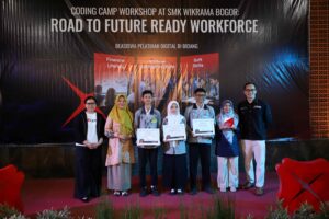 Cetak Siswa Siap Kerja, DBS Foundation dan Dicoding Gelar Coding Camp Workshop di SMK Wikrama Bogor