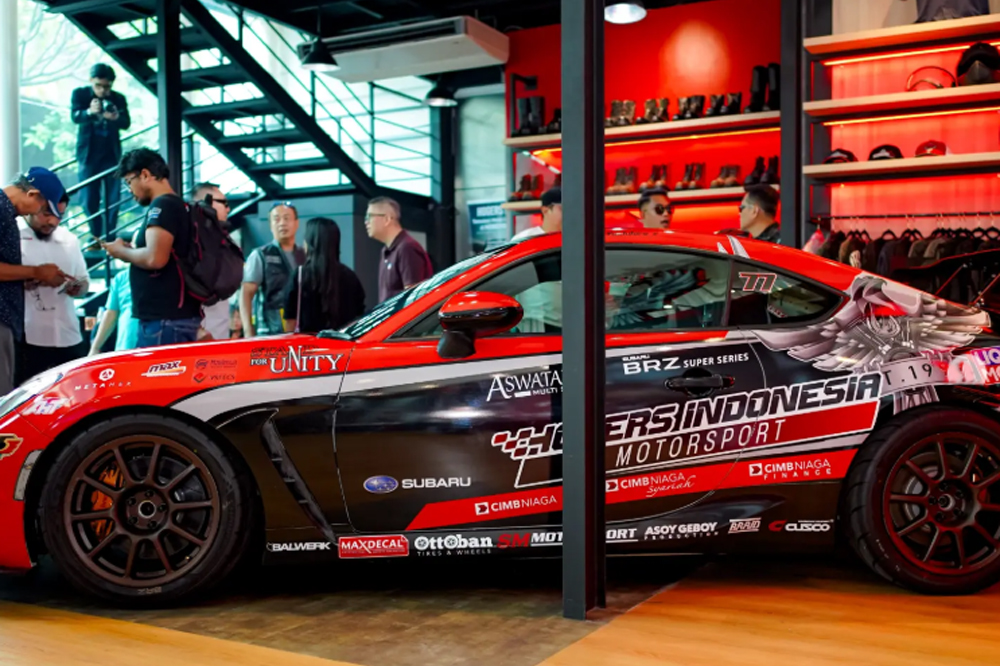 Dirut CNAF Bersama HIM Siap Berlaga di Mandalika, Lombok