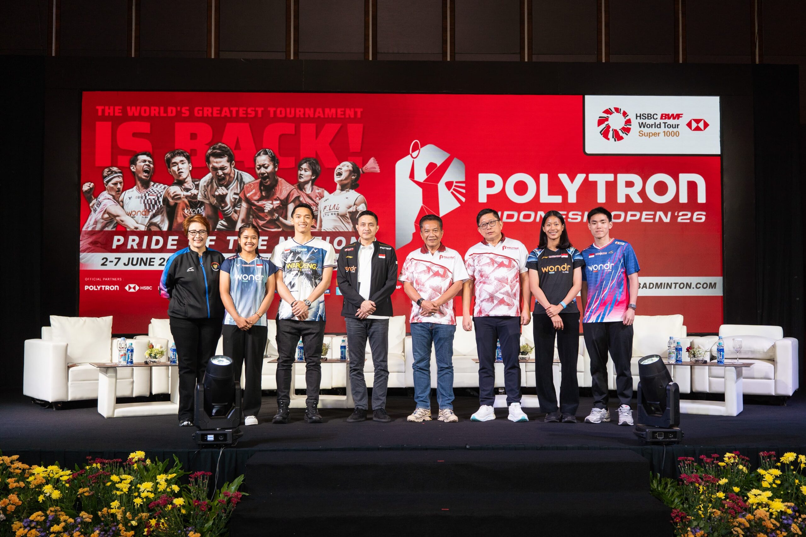 Polytron G3+ Jadi Official Car Partner Polytron Indonesia Open 2026