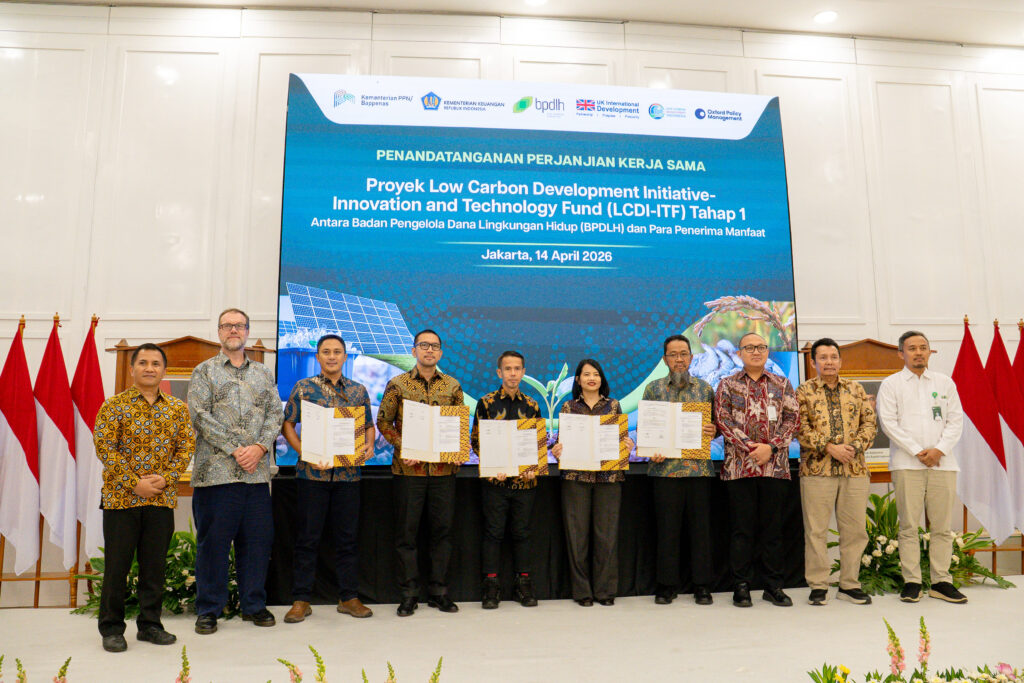 Indonesia-Inggris Akselerasi Pembangunan Rendah Karbon Lewat Pendanaan Inovasi Proyek LCDI-ITF