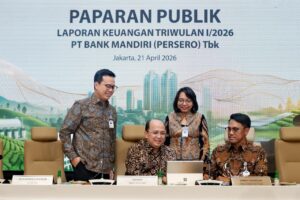 Tumbuh 17,4%, Bank Mandiri (BMRI) Salurkan Kredit Rp1.530 Triliun di Kuartal I/2026