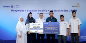 Allianz Syariah Bersama Lazismu Salurkan Paket Daging Kurban di Iduladha 1447 H
