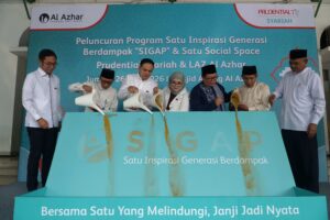 Prudential Syariah Hadirkan SIGAP dan Satu Social Space di kawasan Masjid Agung Al-Azhar, Jakarta