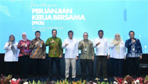 Menaker : Titip 3 Agenda Strategis Kepada Jasa Raharja