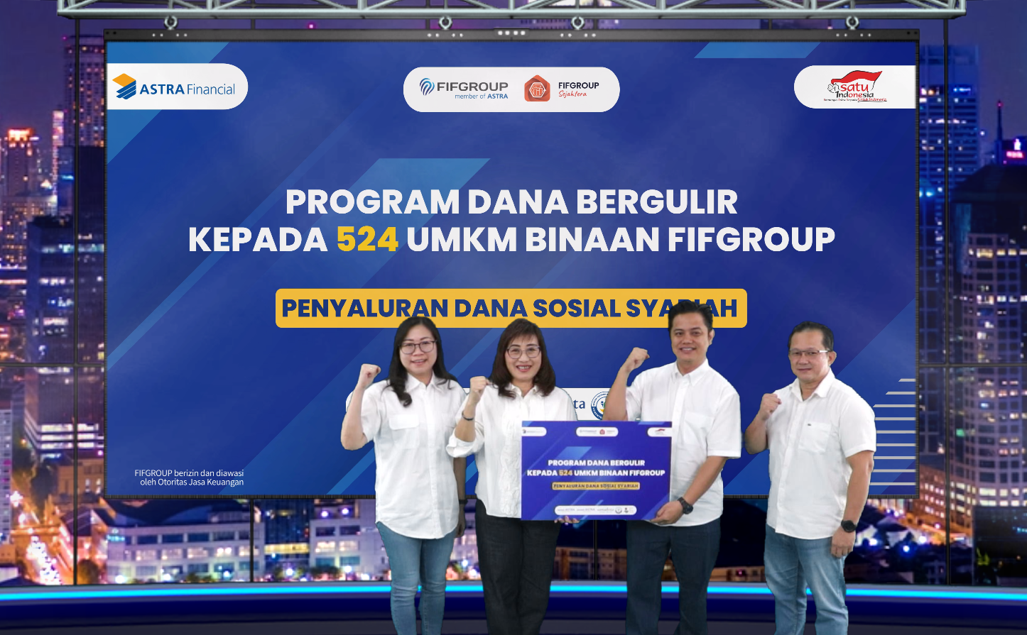 FIFGROUP Salurkan Rp1,88 Miliar Dana Bergulir Bagi UMKM Binaan