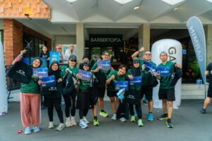 Bank Saqu Dukung Road to Garmin Run 2026 melalui Plogging