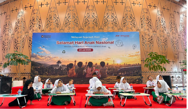 Peringati HAN, KCIC Ajak Anak-Anak Peduli Lingkungan Lewat Whoosh