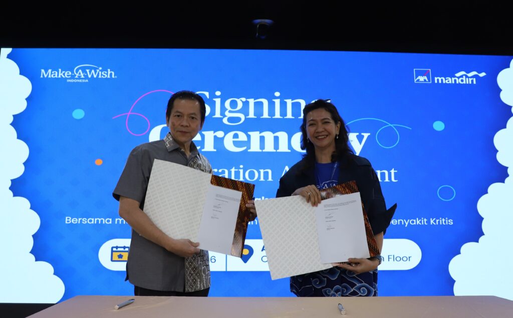 AXA Mandiri Gandeng Make-A-Wish® Indonesia Hadirkan Harapan bagi Anak Penyakit Kritis