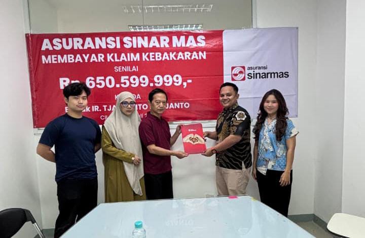 Asuransi Sinar Mas Bayarkan Klaim Property All Risks dalam Dua Hari Kerja