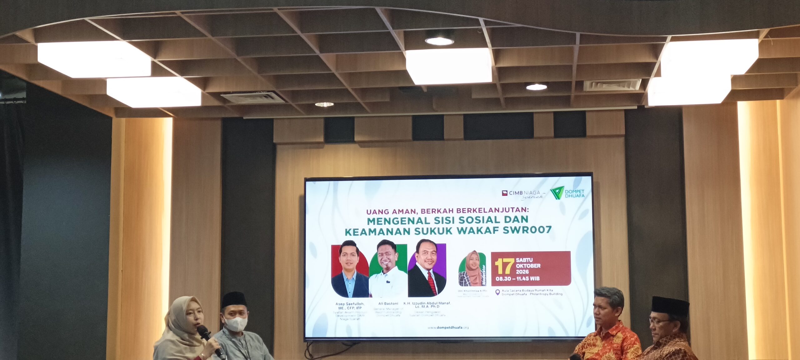 Dompet Dhuafa Paparkan Rekapitulasi Penggunaan Imbal Hasil Sukuk SWR 