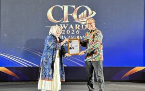 Dradjat Irwansyah Raih CFO Award 2026 Media Asuransi, Tegaskan Kinerja Keuangan Tugure yang Semakin Solid