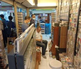 Bursa Kaset Blok M Square, Surganya Kolektor Kaset Lawas. | Foto: Media Asuransi/Arief Wahyudi