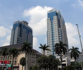 Kantor pusat Bank Indonesia. | Foto: Arief Wahyudi