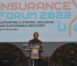 Kepala Eksekutif pengawas IndustriKeuangan Non Bank OJK Ogi Prastomiyono. | Foto: Arief Wahyudi