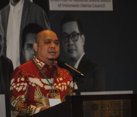 acara International Conference On (Re)Takaful 2022 di Jakarta, Selasa, 1 November 2022.