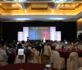 Media Asuransi memberikan penghargaan sebagai Best Insurance 2023, yaitu Best Life Insurance 2023, Best General Insurance 2023, Best Sharia Insurance 2023, dan Best Reinsurance 2023, berdasar kinerja keuangan 2022. | Foto: Arief Wahyudi